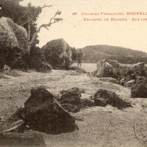 New Caledonia Noumea Rocks 1909