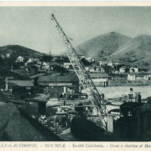 New Caledonia Noumea Coal Crane and Staff Houses
