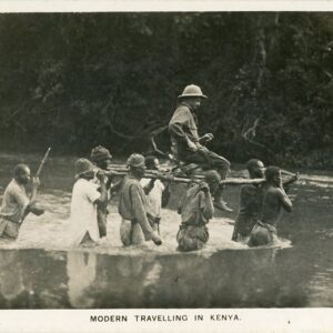 Kenya Palanquin Litter Carriage over the River