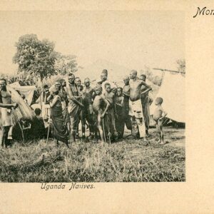 Uganda Native People at Village