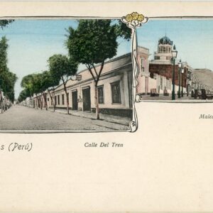 Peru Chorrillos multi view postcard