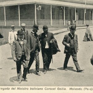 Peru Moliendo Bolivian Minister Colonel Goitia