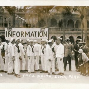 Peru Lima YMCA Information Booth Marines