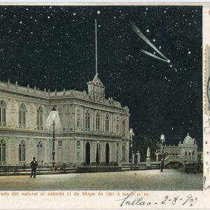 Peru Exhibition Palace and the Comet 1903 to Venice