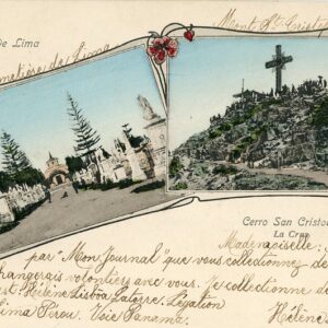 Peru Lima La Cruz 1904 to Miniera di Montevecchio