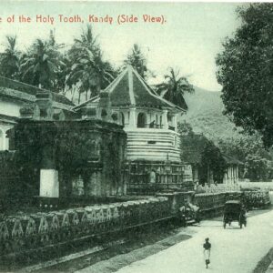 Ceylon Kandy Tooth Temple 1911 to Tunbridge Wells