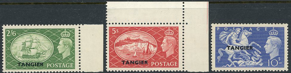 1950 Morocco Agencies Tangier KGVI High Values **