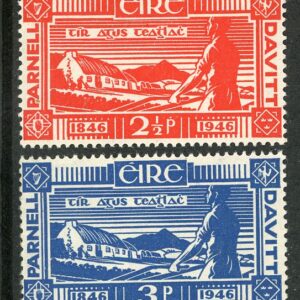 1946 Ireland Davitt and Parnell set **
