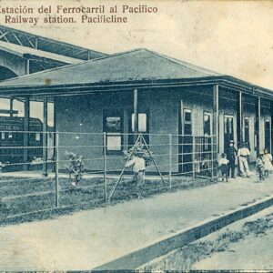 Costa Rica Pacific Line Railway Station 1915 to USA