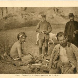 Turkish Prisoners of War postcard