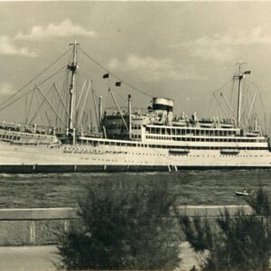Russia Pobeta Motor Ship 1959 to DDR