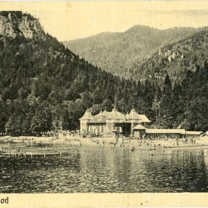 1924 Romania Tusnad postcard Postage Due at Vrsaj Serbia