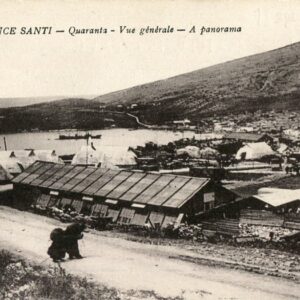 Albania Santi Quaranta Sarandë 1918 postcard