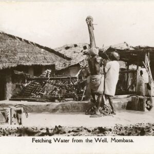 Kenya Mombasa Fetching Water from the Well