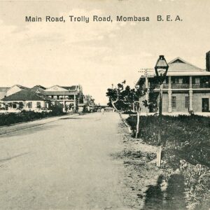 Kenya Mombasa Main Road Trolly Road