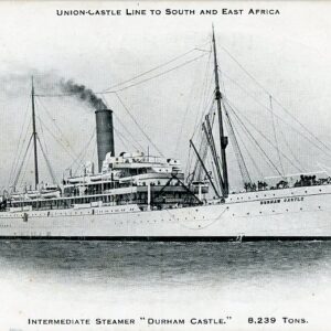 British East Africa Steamer Durham Castle