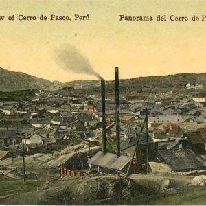 Peru Birdseye view of Cerro de Pasco
