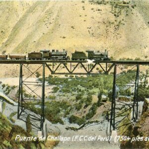Peru Railway Challape Bridge
