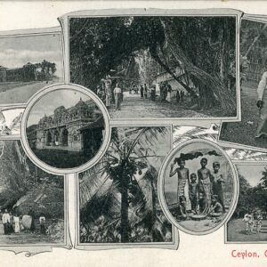 Ceylon Colombo multi view 1910 to Berlin