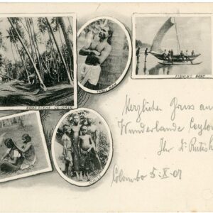 Ceylon multi view 1901 to Thun Switzerland