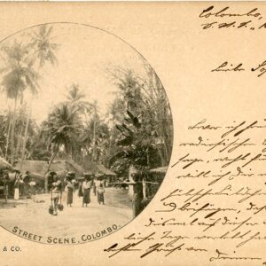 Ceylon Street Scene 1899 to Kufstein Austria
