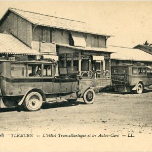 Algeria Tlemcen Hotel Transatlantic and the Motor Coaches