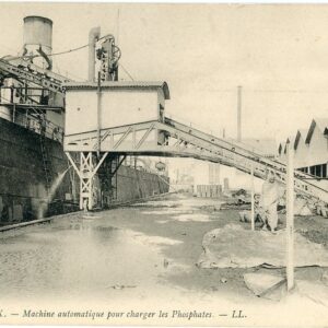 Tunisia Sfax Machine Loading Phosphate to Ship