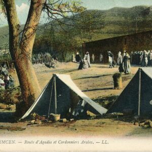 Algeria Tlemcen Agadir Road and Arab Shoemakers