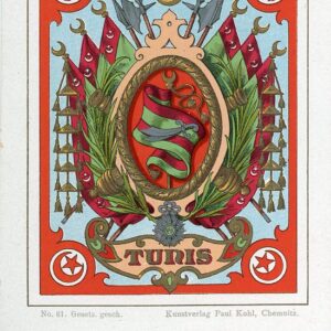 Tunisia Flag and Coat of Arms