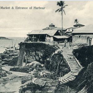Kenya Mombasa Fish Market & Entrance of Harbour