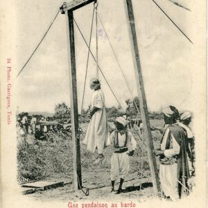 Tunisia Bardo Hanging 1905 used in France