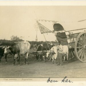 Argentina Ox Cart photocard