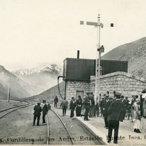 Argentina Puente Inca Railway Station Andes