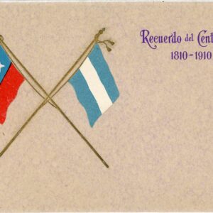 Argentina Chile Centennial Souvenir card